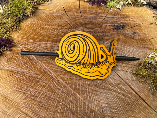 Hair Slide - Land Snail