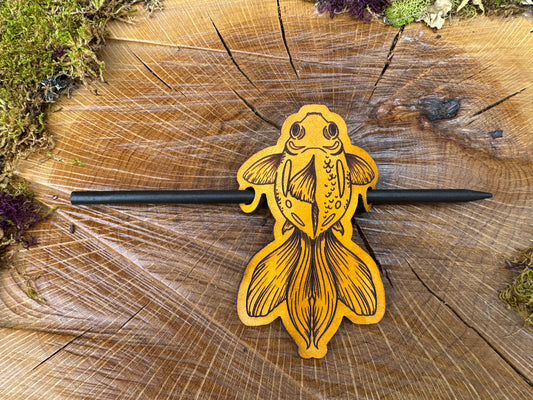Hair Slide - Goldfish