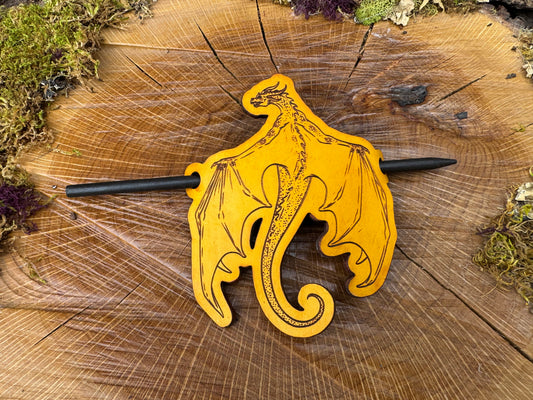 Hair Slide - Dragon
