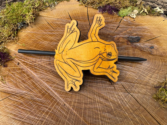 Hair Slide - Tree Frog
